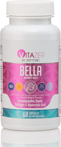 Zermat Multivitamin for Women Vitazer Bella Women's Multi Live a Healthier Life 60 Capsules.