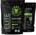 Green Regimen Elite Plant-Based Powder - 25g Complete Hemp &amp Pea Protein Meal Replacement High-Protein Vegan Shake NonGMO Gluten-Free Dairy-Free Low Carb - (Chocolate - 1 Month Supply)