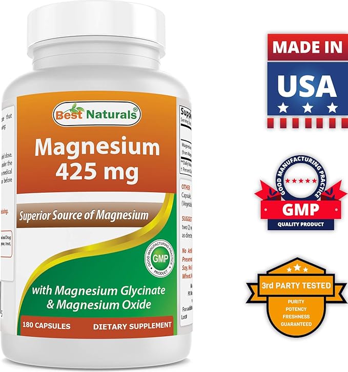 Calcium Citrate with Vitamin D-3 &amp Magnesium Glycinate 425 mg