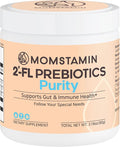 MOMSTAMIN Purity HMO Human Milk Oligosaccharide (HMO 2'-FL) Prebiotic Powder Feed Probiotics for Immune Support Healthy Gut Digestive Health GRAS Approved (90 Servings 3 Months)