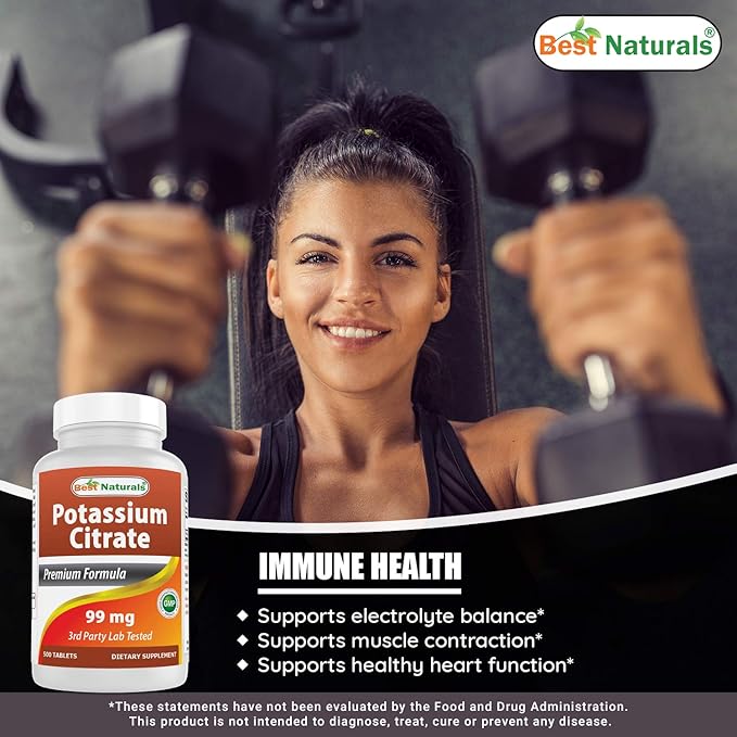 Best Naturals Calcium Magnesium with Vitamin D3 1500mg &amp Potassium Citrate 99mg
