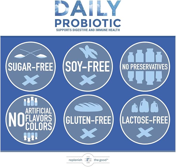 Daily Probiotic - 6 Billion CFU - Supports Digestive Health -15x More Effective Than Regular Capsules - Relieves Gas Bloated Stomach &amp Acid Reflux (60 Count)