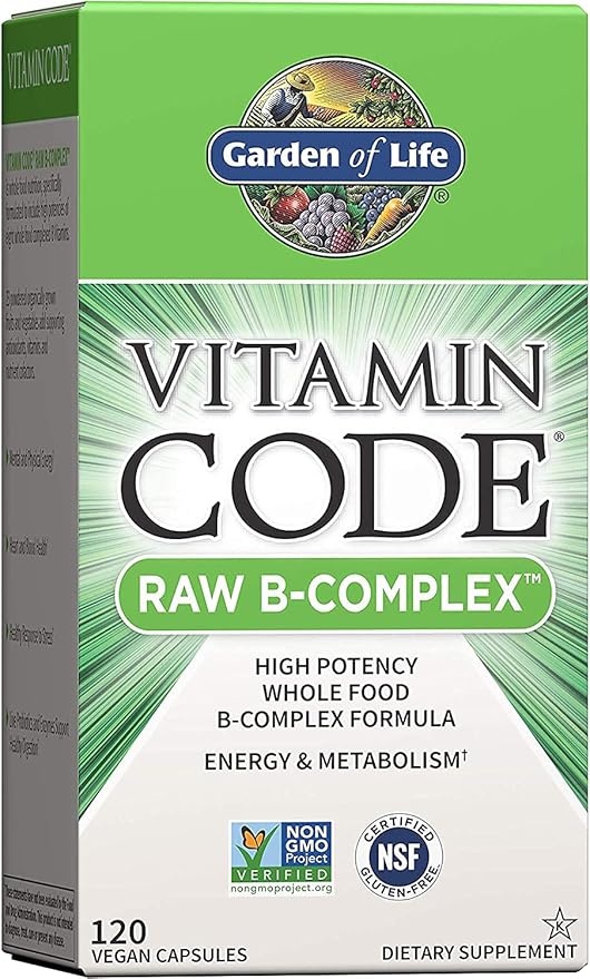 Garden of Life Multivitamin for Men Vitamin Code Raw One &amp Vitamin B Complex - Vitamin Code Raw B Complex