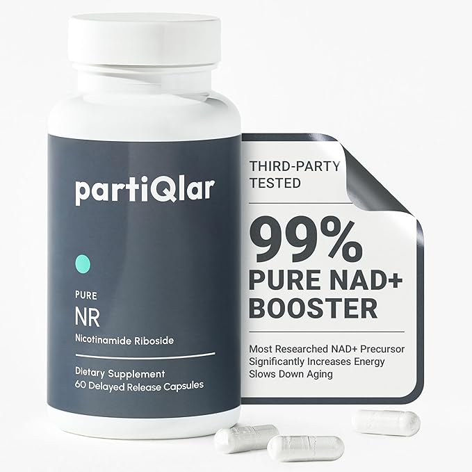Nicotinamide Riboside (NR) 500mg – NR Supplement for Cellular Health Anti-Aging Energy &amp Metabolism Support – 2-Month Supply (60 Capsules)