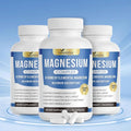 1000mg Magnesium Complex for Women &amp Men* 8 Elemental with Magnesium Glycinate Citrate Malate Taurate Oxide Carbonate Aspartate Orotate for Bones Muscle Recovery Energy Vegan 90 Capsu