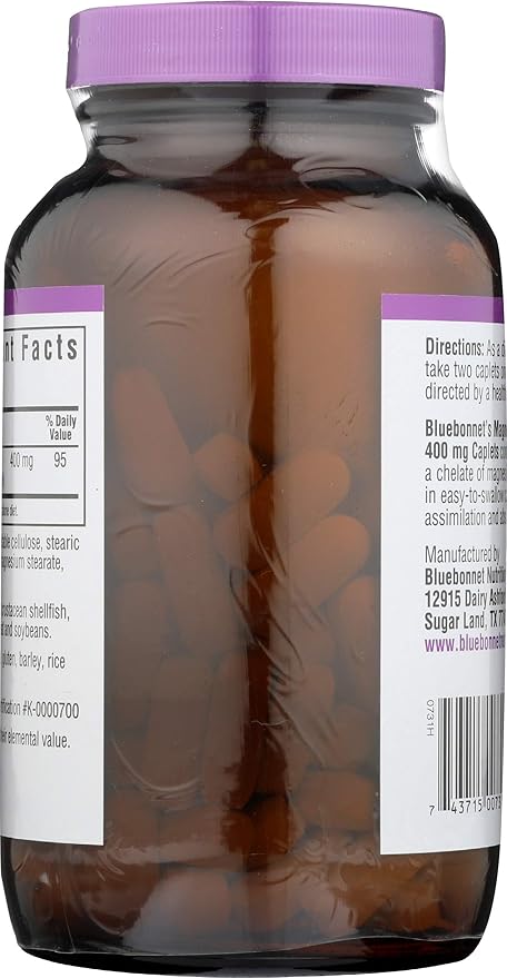 Bluebonnet Nutrition Magnesium Citrate 120 Capsules