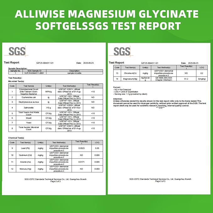Magnesium Glycinate Supplement 500mg High Absorption Dietary Supplement Softgels for Sleep Muscle Heart Support Gluten Free Non GMO 180 Capsules 90 Day Supply