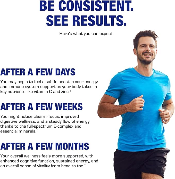 Iron Free Multivitamin for Women 50 and Over - Gentle Easy to Digest Over 50 Multivitamin for Men &amp Women with 30 Nutrients for Comprehensive Wellness &amp Immune Support - Made in The US - 30 Se