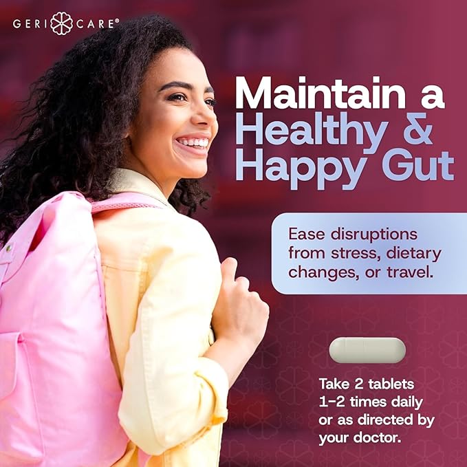 S. Boulardii Probiotic Saccharomyces Boulardii - Probiotics for Digestive Health for Women &amp Men - 500mg - Compare to The Active Ingredient in Florastor Probiotic Gut Formula (50 Capsules) (12 Pac