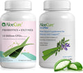 AloeCure Aloe Vera Capsules 2 Pack - VeraFlex 1btl Probiotcs+Enzymes 1btl
