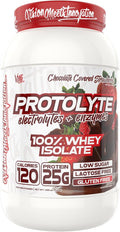 VMI Sports | ProtoLyte Whey Isolate Protein Powder | Low Calorie Whey for Weight Loss and Muscle Gain | Digestive Enzymes | Non-GMO (1.6 lb Chocolate Covered Strawberries)