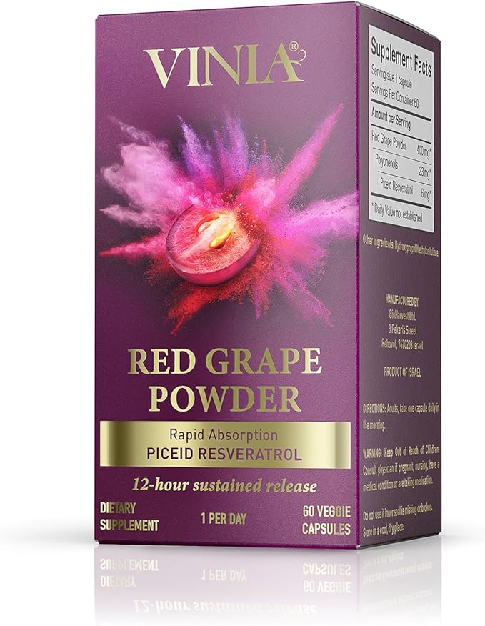 VINIA Blood Flow Supplement Super Bundle. 90 Day Supply for Best Results as Shown on Clinical Trials.