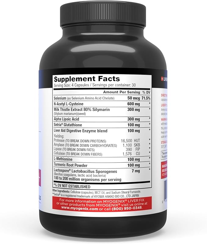 Myogenix Liver Support Supplement &amp Myolean Vanilla Whey Protein – Advanced Liver Health &amp Muscle Recovery with 40g High-Protein Whey – Support Detox Growth &amp Performance