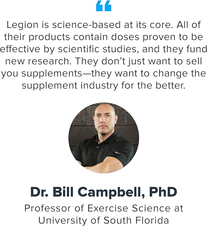 LEGION Triumph Men's Sport Vitamin - Complete Multivitamin for Men - Daily Vitamins for Men to Boost Health and Performance - Men's Multivitamin with 21 Vitamins &amp Minerals - 30 Servings