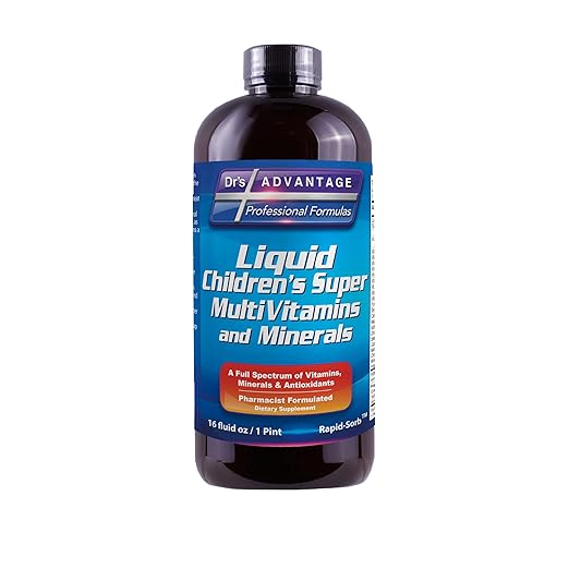 Dr's Advantage DA862 Liquid Children's Multivitamin and Minerals 16 oz.
