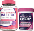 Doctor's Recipes Microflora &amp Hormone Balance Bundle - Vaginal Urinary Digestive Immune &amp Reproductive Health for Women