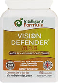 Vision Defender MAC Eye Supplement: Lutein Zeaxanthin &amp Meso-Zeaxanthin Triple Antioxidant Carotenoids for Eye Health and Eyesight (90 Capsules/One Capsule Daily) Made in UK