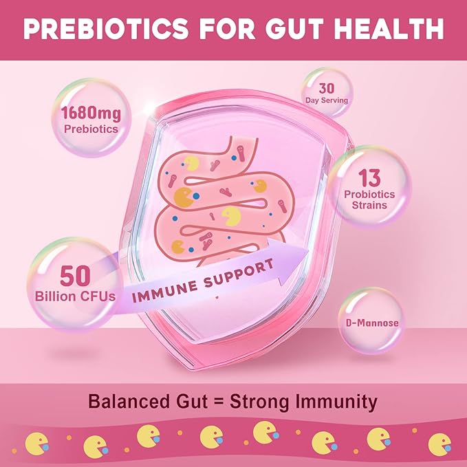 NATURE TARGET Probiotics for Men 100 Billion CFUs Probiotics for Women Powder