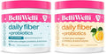 Belli Welli Daily Fiber Supplement for Women &amp Men Bundle – Premium Fiber Powder from Organic Acacia with Added Collagen Electrolytes &amp Probiotics – No Bloat Constipation &amp Gut Health Su