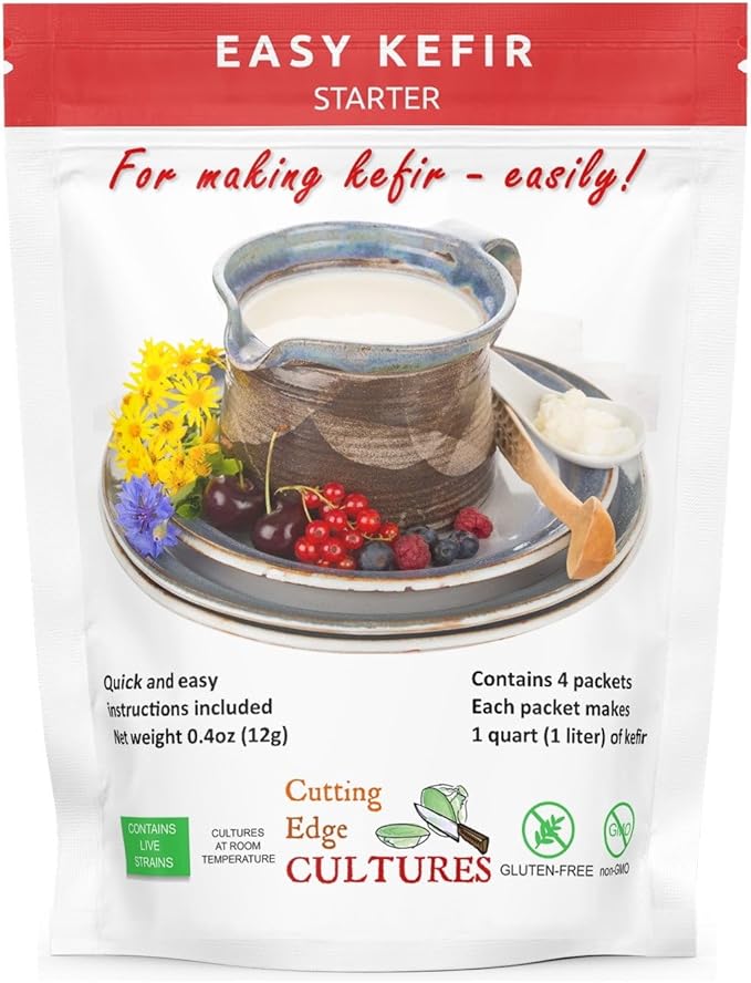 Cutting Edge Cultures Prebio Plus Prebiotic Fiber Powder Best Custom Blend of Organic Prebiotic Fibers Dietary Supplement 8 oz