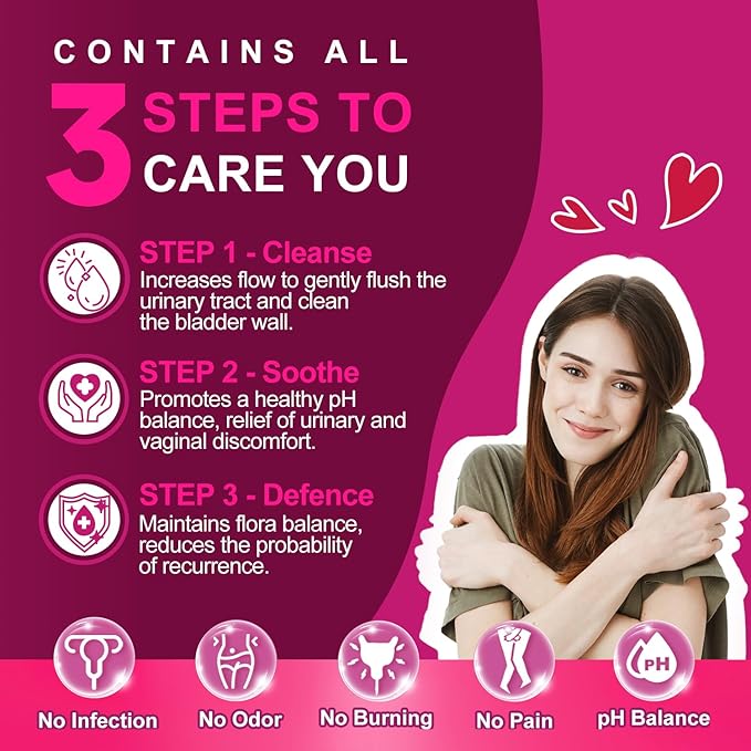 NATURE TARGET Probiotics for Women Digestive Health + Probiotics for Women Urinary Tract Health