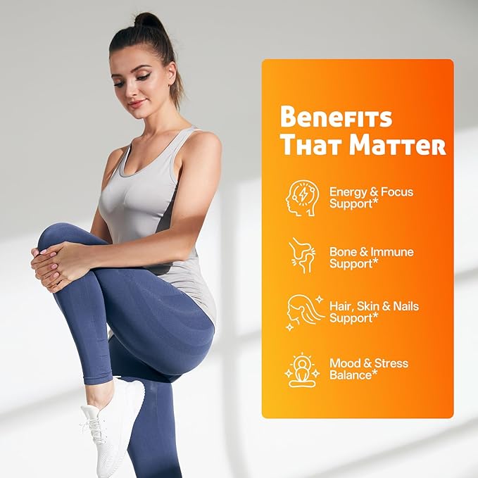 Iron Folic Acid &amp Calcium Vitamin D3 Magnesium Supplement | Supports Red Blood Cell Bone &amp Muscle Health | 60 Tablets Gentle Elemental Composition with 400mcg Folic Acid