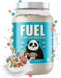 Underground Bio Labs Panda Fuel Premium Protein WheyHydrolyzed CollagenCaseinProbiotics Enzymes Keto FriendlyTime Release 25 Servings (2.5 Pound Fruity Cereal)