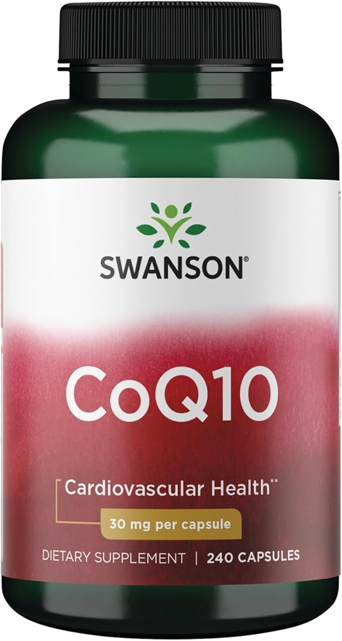 Swanson Coq10 30 Milligrams 240 Capsules