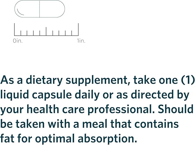 Cooper Complete - CoQ10 100 mg - CoEnzyme10 Ubiquinol Supplement - 30 Capsules Pack of 1