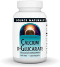 Source Naturals - Calcium D-Glucarate Cellular Detoxifier* - 500 mg - 120 Tablets