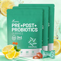 VivoNu Probiotics for Digestive Health Gummies 3 in 1 Intestinal Digestion Contains 2 Billion CFU Probiotic Zinc Magnesium and Vitamin D3 Men's Probiotics for Women Non GMO (180Gummy/3Pack)