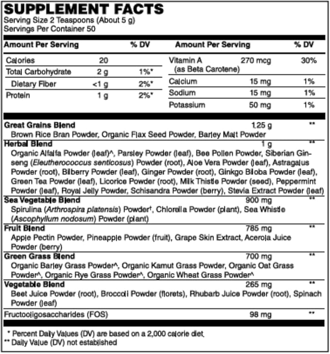 Ultra Greens Powder