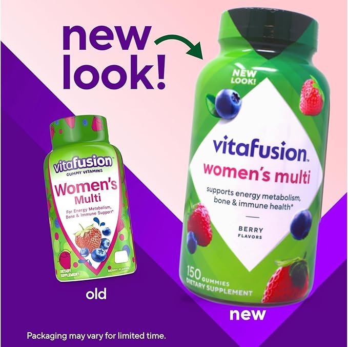 Vitafusion Women's Gummies Mixed Berry 150 Count - Pack of 3