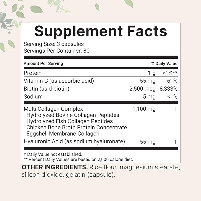 Micro Ingredients Vitamin D3 5000iu + K2 100mcg Softgels &amp Multi Collagen Complex 240 Capsules Bundle 2 Pack | Essential Sunshine Vitamins | Hydrolyzed Protein Peptides
