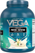 Vega Protein + Nutrition - 20g Plant-Based Pea Protein Vanilla 30 Servings Vegan Keto Superfood Antioxidant-Rich Gluten Free Dairy Free Low Carb 2.3lbs (Packaging May Vary)