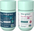 True Grace One Daily Men's Multivitamin 40+ (30 Vegan Tablets) + One Daily Women’s Multivitamin 40+ (30 Vegan Tablets) - Non-GMO - 30-Day Supply of Each