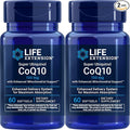 Life Extension Super Ubiquinol CoQ10 with Enhanced Mitochondrial Support 100 mg 60 softgels (Pack of 2)