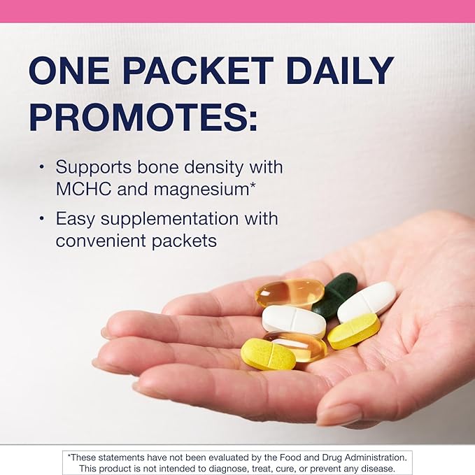 Metagenics Wellness Essentials Women's Prime - Daily Multivitamin &amp Omega-3 Packets for Menopause Support Bone Heart Brain &amp Immune Health* - Gluten-Free - GMP Certified Facility - 30 Pack
