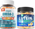 Sugar Free Lutein 20mg 40mg &amp Vegan Omega3 Gummies 1280mg