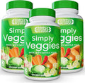 Simply Nature's Pledge - Made with Whole Food Superfoods Packed with Beta Carotene &amp 18 Different Vegetables - 100% Soy Free (90 Count (Pack of 3))