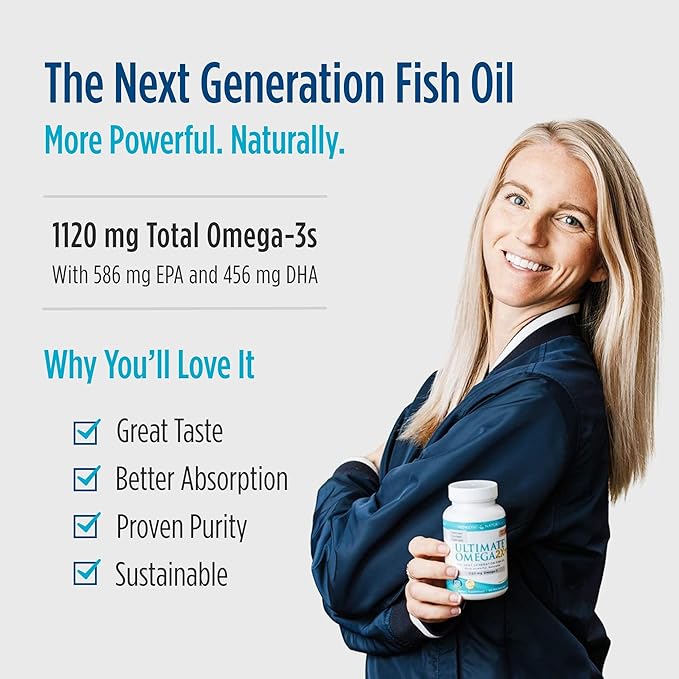 NORDIC NATURALS Ultimate Omega Minis 60 CT