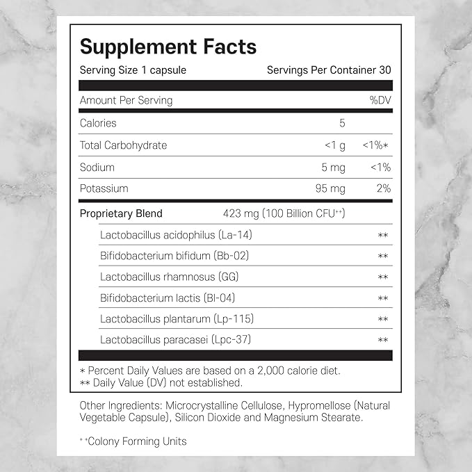 100B Probiotics Shield 30 Cap
