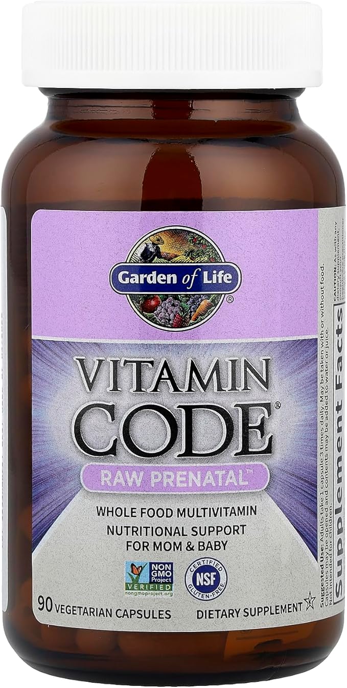 Garden of Life Vitamin Code® RAW Prenatal™ 90 Vegetarian Capsules