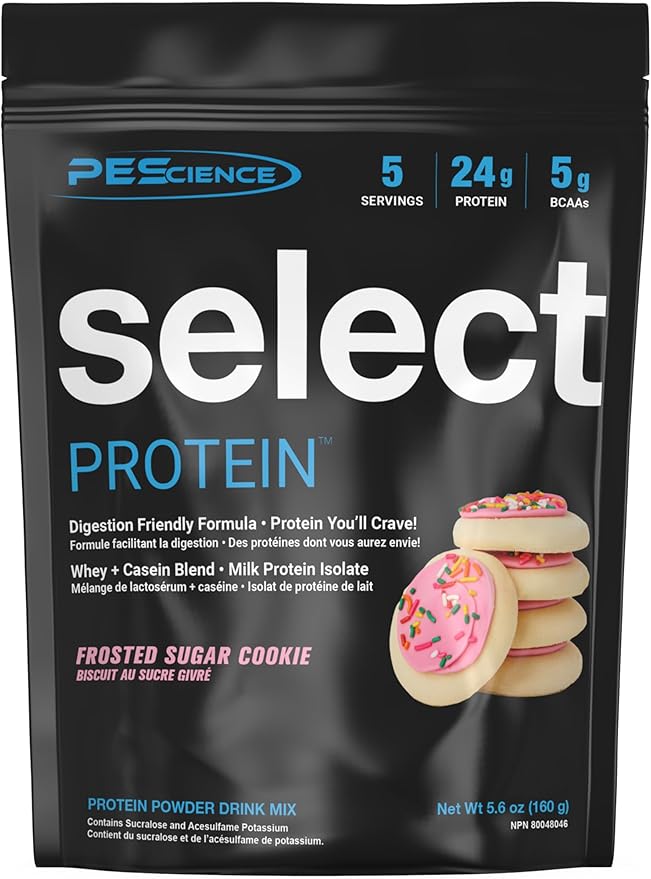 PEScience Select Protein Powder Variety Pack - 8 Flavors - 40 Servings - Protein Powder Sample Pack Whey and Casein Blend Keto Friendly Gluten Free Digestion Friendly Amazing Taste