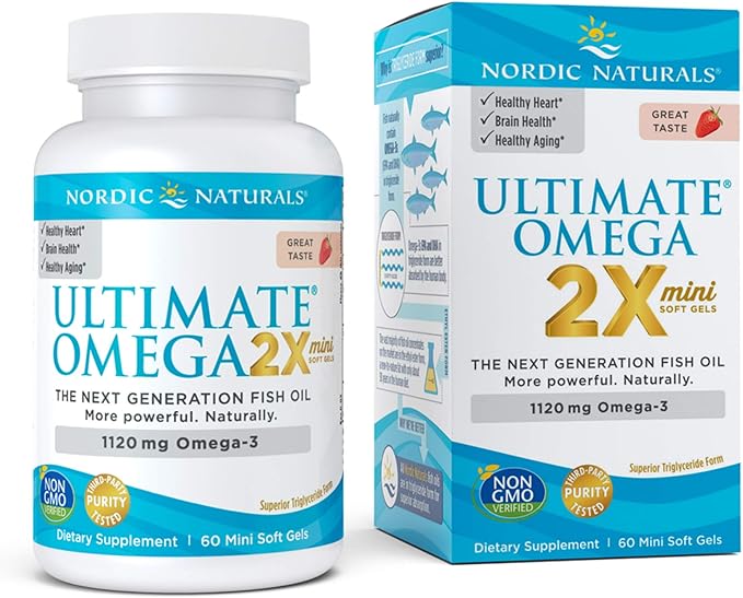 NORDIC NATURALS Ultimate Omega Minis 60 CT