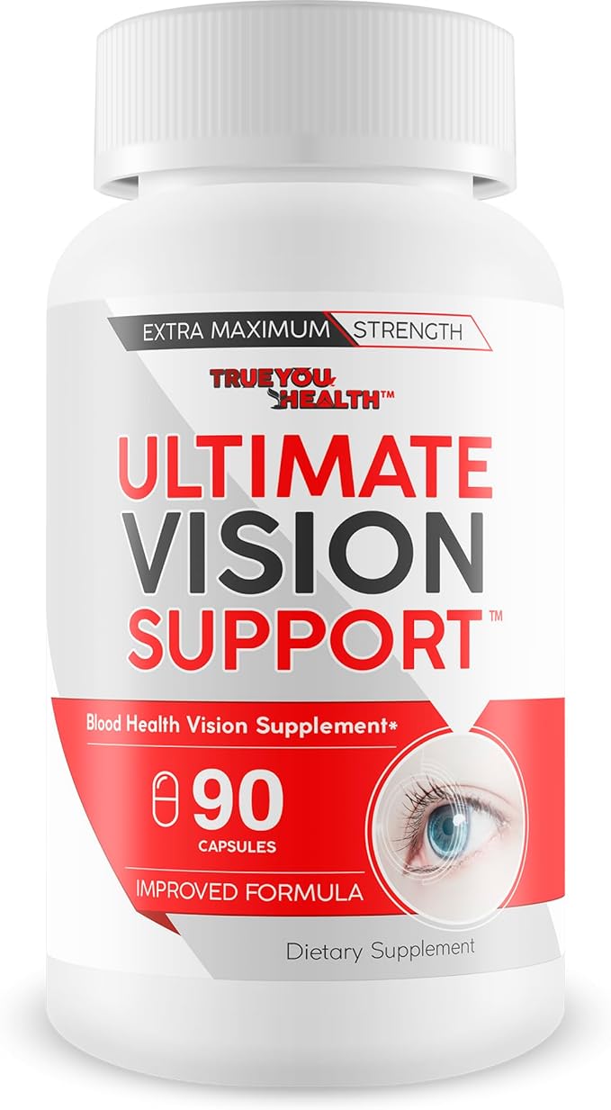 Ultimate Vision Support - Our Best Improved Formula Eyesight Supplement - Vitamin A Lutein and Zeaxanthin Supplements - Eye Vision Focus Supplement for Eyes Vitamins for Clear Vision Pills