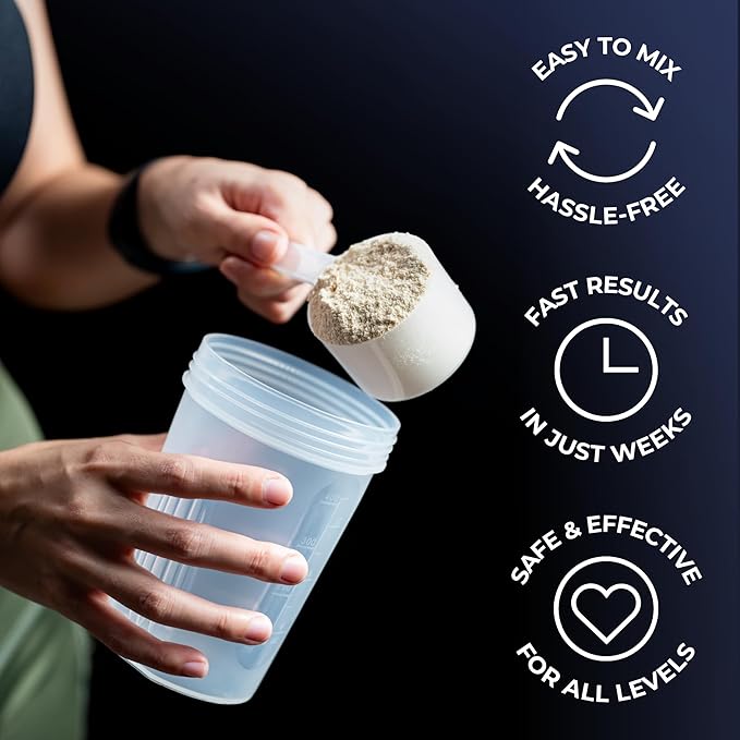 Pure3 100% Whey Protein Isolate - Whey Protein Powder for Women &amp Men Mixable Powder for Fitness &amp Gym - Chocolate 24.7oz (700g)