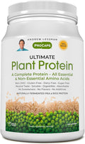 ANDREW LESSMAN Ultimate Plant Protein - Delivers Essential and Non-Essential Amino Acids for Muscle Support - No Additives. Non-GMO. Gluten-Free 60 Servings