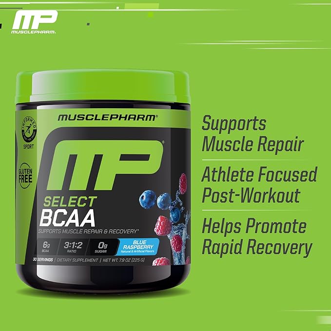 Muscle Pharm Combat 4lb Chocolate Protein and MusclePharm Blue Raspberry BCAA's