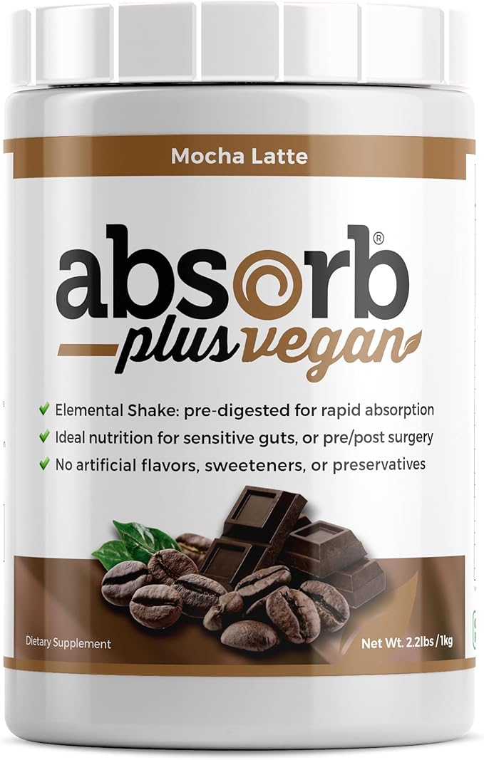 Vegan Elemental Shake – Nutrient-Rich Powder Nutritional Support Natural Ingredients Non-GMO Gluten-Free Organic Sprouted Rice Protein (2.2 Pound Mocha Latte)